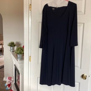 Talbots navy dress